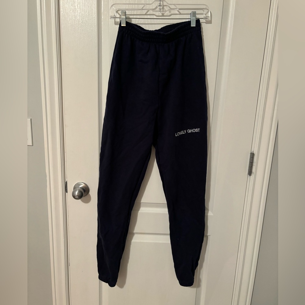 Lonely Ghost Navy Sweats